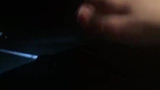 Horny Teen Masturbating in car
