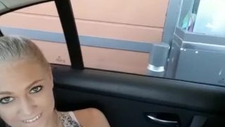 Hot Teen Masturbating at Mac Drive